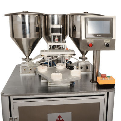 BB Cream Cosmetic Filling Machine Ba màu Màu đôi Màu đơn
