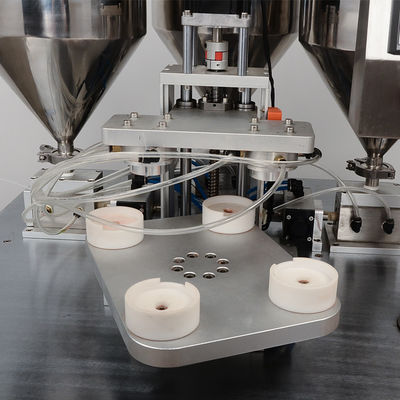 BB Cream Cosmetic Filling Machine Ba màu Màu đôi Màu đơn