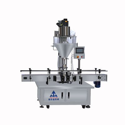 5-40 chai / phút Máy làm bột mỹ phẩm tự động