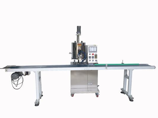 Máy lấp kem tự động đầu duy nhất với dây chuyền vận chuyển nước 3000x200mm