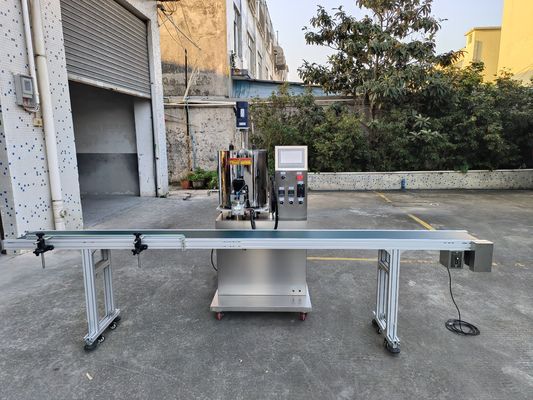 Máy nạp bơm đầu duy nhất với dây chuyền vận chuyển 3 mét