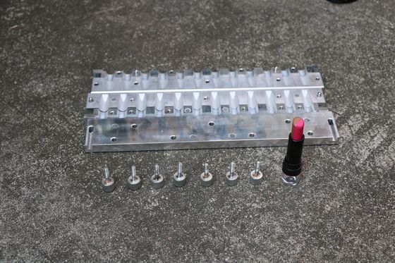 12 lỗ nấm mốc trên Balsam môi màu kép nghiêng với logo tùy chỉnh