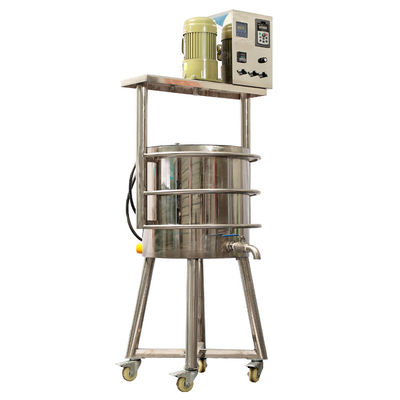 Máy nóng trộn kem môi trống 50L kem môi khuấy chảy
