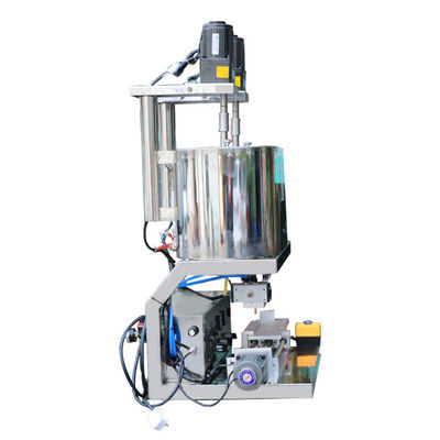 2.6KW dây chuyền sản xuất son môi Máy làm đầy son môi đá cẩm thạch màu kép