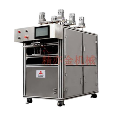 Máy nạp kem mỹ phẩm 380V 50Hz 9,5KW Với dây chuyền vận chuyển