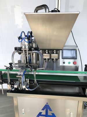 Máy lấp cơ sở trang điểm hai đầu Máy lấp tự động ISO