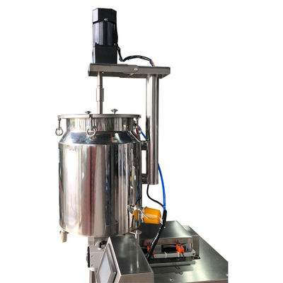 SUS304 Máy lấp nỉ môi nhỏ Động cơ AC với vòi phun kép