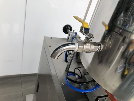 Máy làm đầy sơn môi tự động SUS304 một đầu thẳng đứng