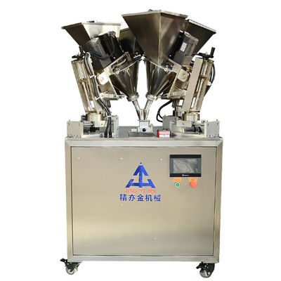 Máy làm bột mỹ phẩm 4 Máy lấp bột màu