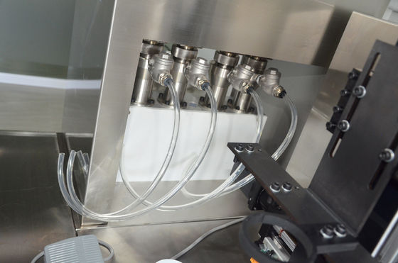 Máy chiết rót kem cách ly hạt bốn màu