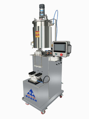 Máy làm đầy mặt nạ và kem môi bán tự động theo chiều dọc với chức năng làm nóng và trộn