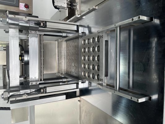 Máy ép bột đỏ hoàn toàn tự động với 3 khuôn/phút