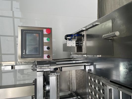 Máy ép bột đỏ hoàn toàn tự động với 3 khuôn/phút